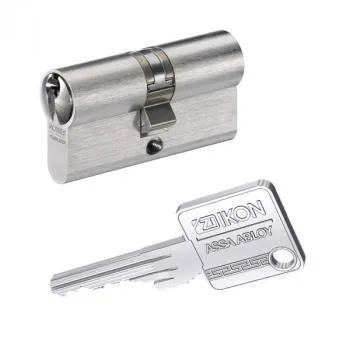 ASSA ABLOY IKON 45 Doppelzylinder mit Radii-Profil und Sicherungskarte